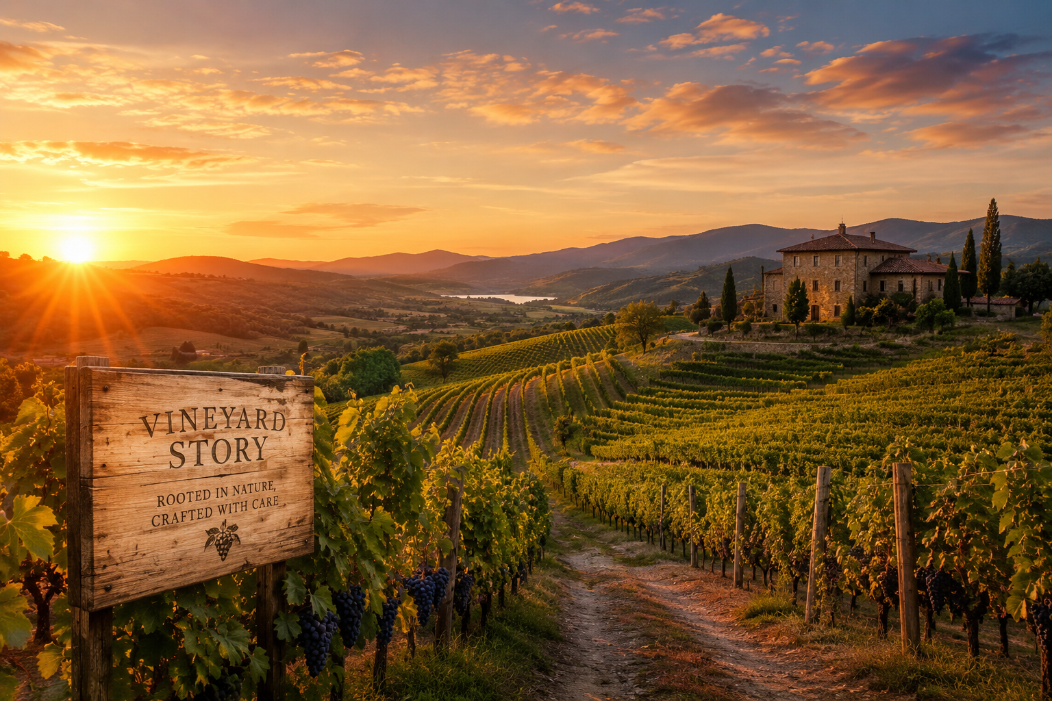 Vineyard story landscape